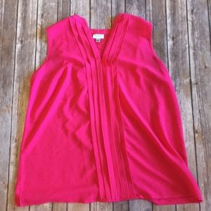Pink Avenue Sleeveless Blouse sz 14/16